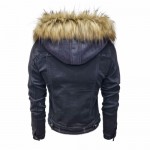 Дамско дънково яке с качулка City Angels Jeans 6658